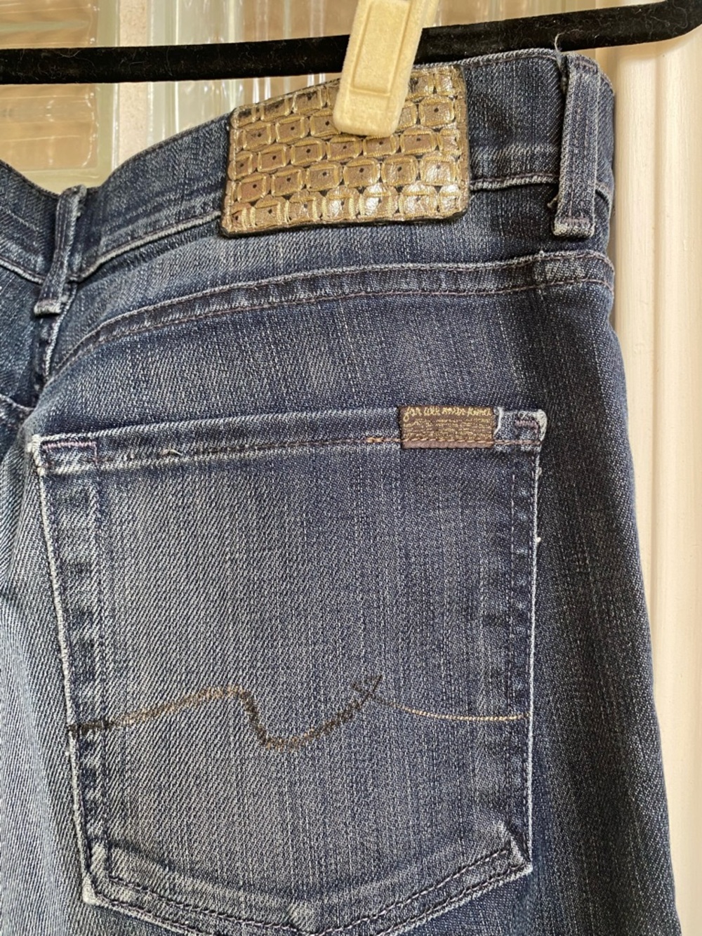 7 For All Mankind High Rise Boot Cut Jeans - Picture 5 of 5